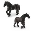 1 Set Farm Animal Figurines Cute Plastic Miniature Figurine Pretend Toys Scene Props Educational Toy Solid Model Simulation Cattle Sheep