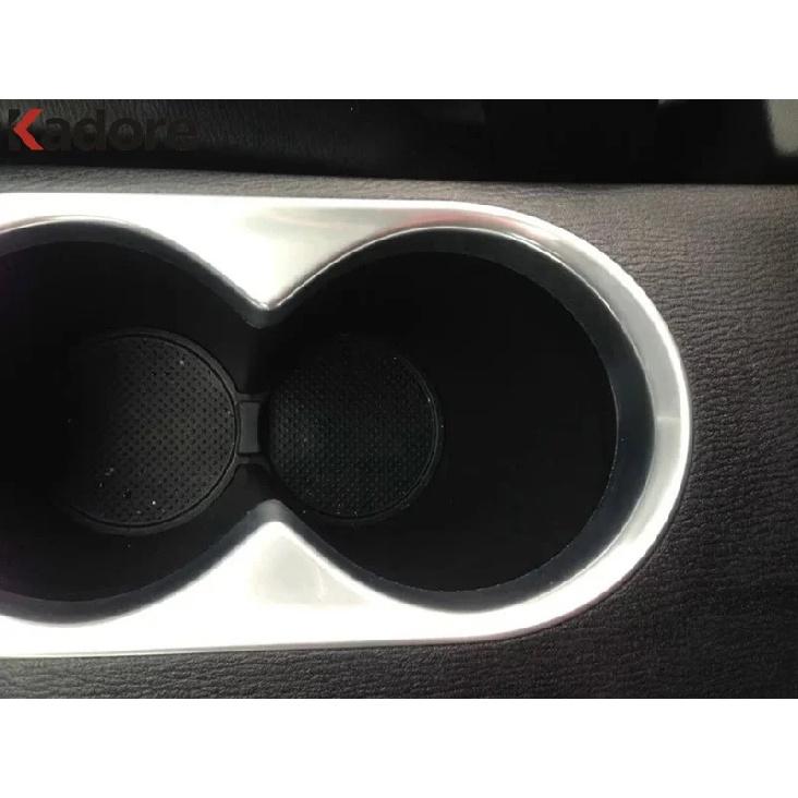 Car Front Console Water Cup Drink Holder Frame Cover Trim For Mazda CX-5 CX5 2012 2013 2014 2015 Matte Interior Accessories
