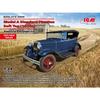 ICM 1/24 Scale Ford Model A Phaeton Soft Top (1930s) Plastic Model Kit 24050