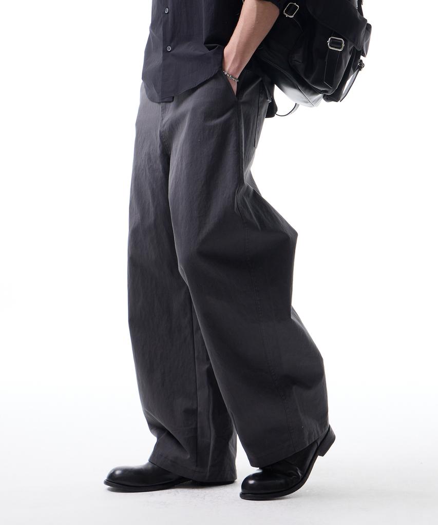 LEARVE Phlox Semi-Curved Wide Chino Pants (3 Colors)