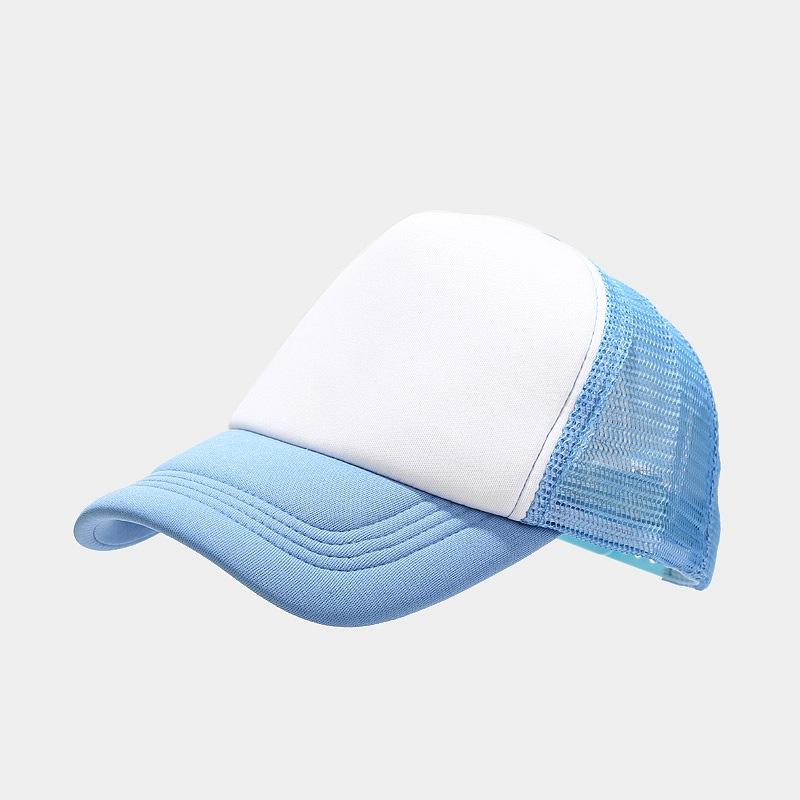 Wholesale Manufacture Embroidery Sublimation Print Mesh Blank 5 Panel Foam Custom Trucker Caps High Quality