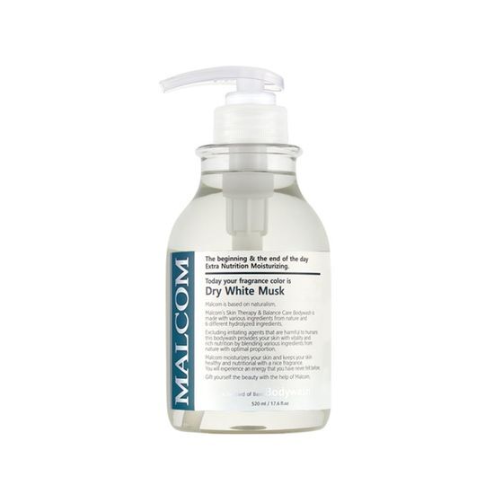MALCOM Mildly Acidic Allergy-Free Body Wash 520ml (5 Scents)