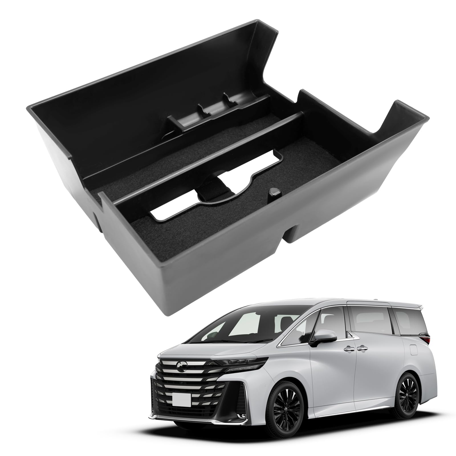 

ASZSK Улучшенный консольный лоток для серии Alphard 40, серия Vellfire 40, бокс центральной консоли, июнь Alphard 40 series ----[Improved