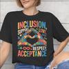 Autism Awareness Respect Love Support Accessories Men Women T Shirt Pure Cotton Tee Printed Tshirt Clothing
