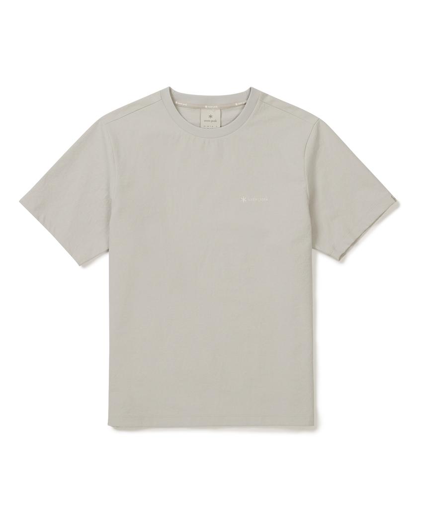 SNOWPEAK APPAREL Classic Woven Women'S Short Sleeve T-Shirt (S26Mwtts17) Sand Beige