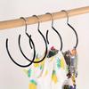 1-5pc Non-Slip Scarf Ring Hanger Multifunctional Tie Hat Belt Storage Rack Closet Organizer Accessory Hanging Rack Cloth Hanger