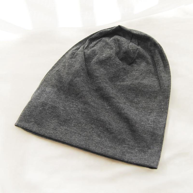 Postpartum Korean Style Graffiti Beanie – Women's Autumn/Winter Turban Hat & Unisex Headscarf