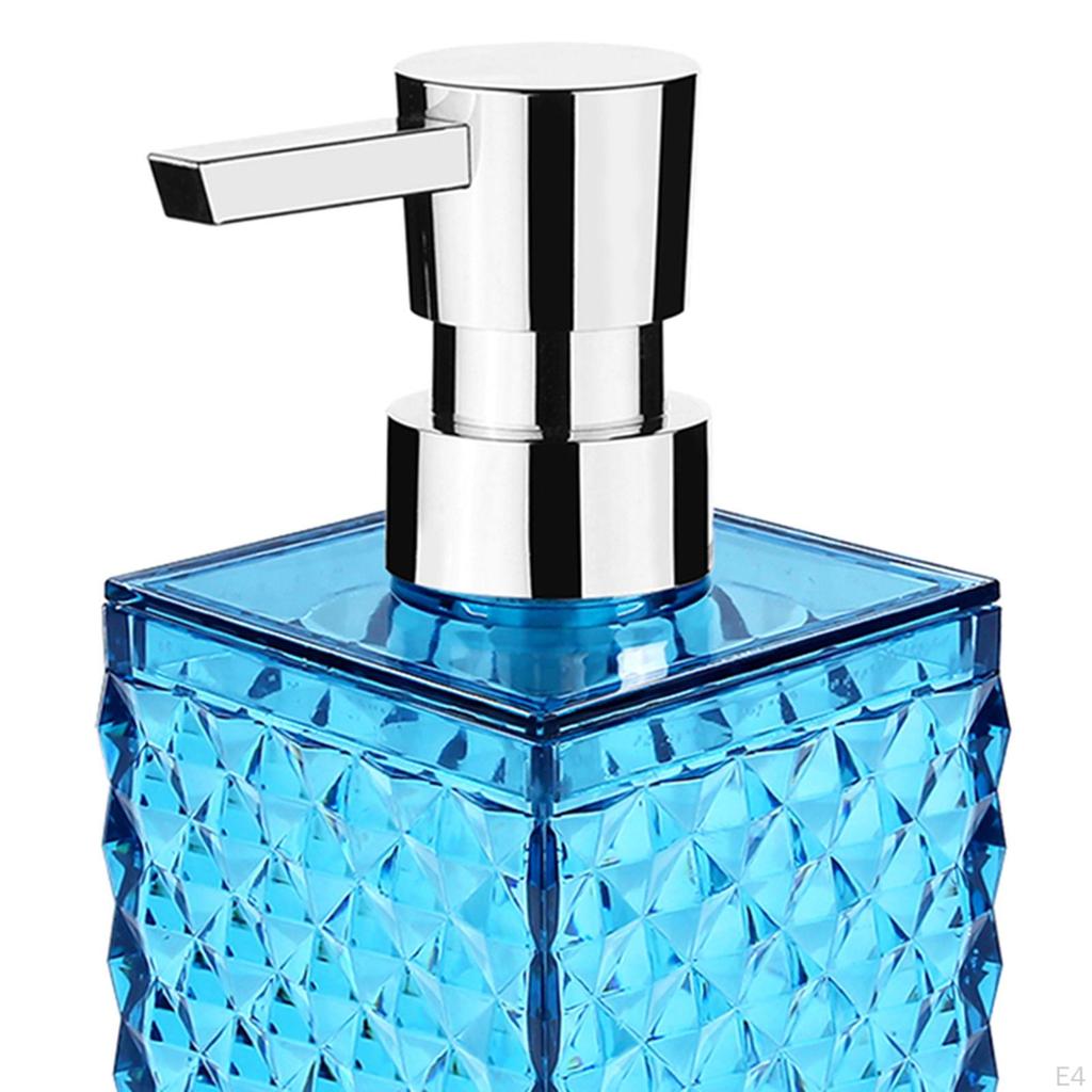 Clear Liquid Dispenser Bottle for Kitchen and Bathroom Use