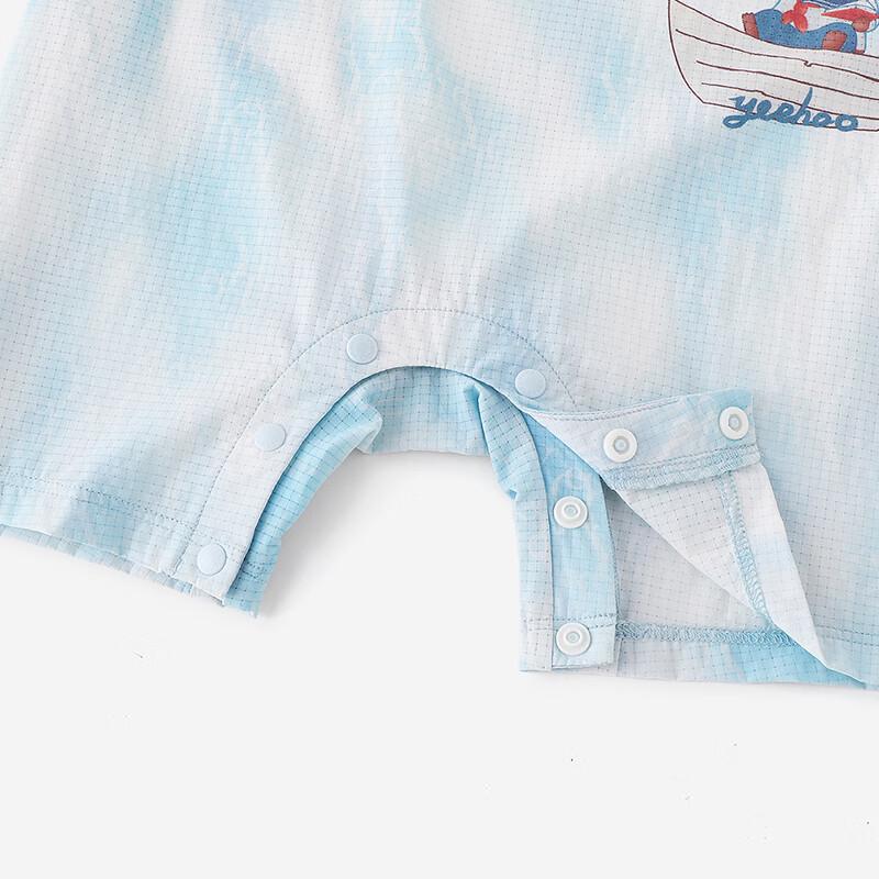 YEEHOO Baby Boy's Summer Short Sleeve Romper