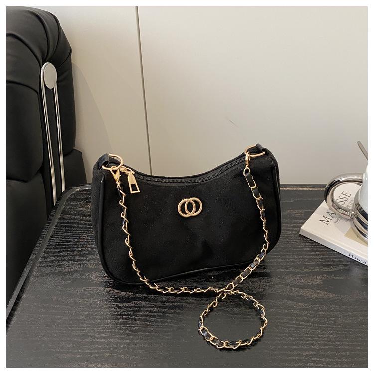 2025 Minimalistische Damen Umhänge-Schultertasche: Französisches Nischendesign für Damen