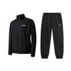 Li Ning Logo Print Minimalist Solid Color Windbreaker Comfortable Three-Dimensional Versatile Stand Collar Jacket Casual Sports Suit YJDV059-1AKL73-6