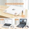 Eary Reading Desk Laptop Stand Desktop Multi-functional Portable Tablet Laptop Desk Angle Adjustable Reading Holder Book Stand