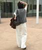 Toabe Labo Wide Cotton Pants (Ivory)