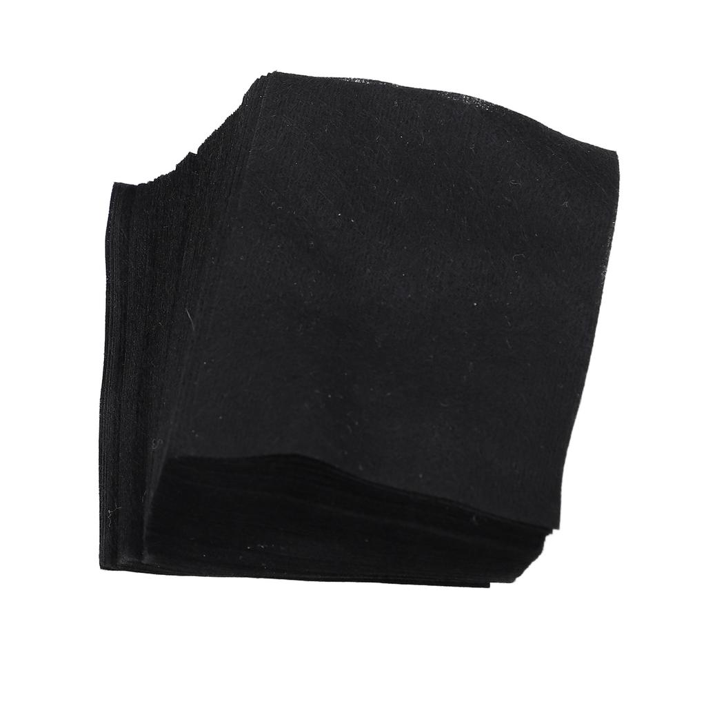 1200Pcs Face Cotton Pads Disposable Facial Makeup Cosmetic Tool for Home Travel Black 5x6cm