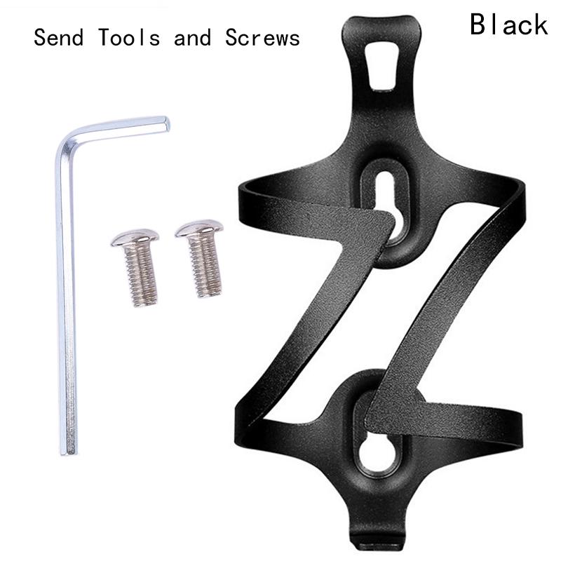 Portable Bike Water Bottle Cage Bicycle Bottle Cage Holder Chic Alloy One-Side