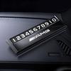 Car LOGO Parking Phone Number Plate Auto Interior Stickers for Mercedes Benz AMG W177 W176 X166 X167 C257 C218 X253 C118 C117 JR9