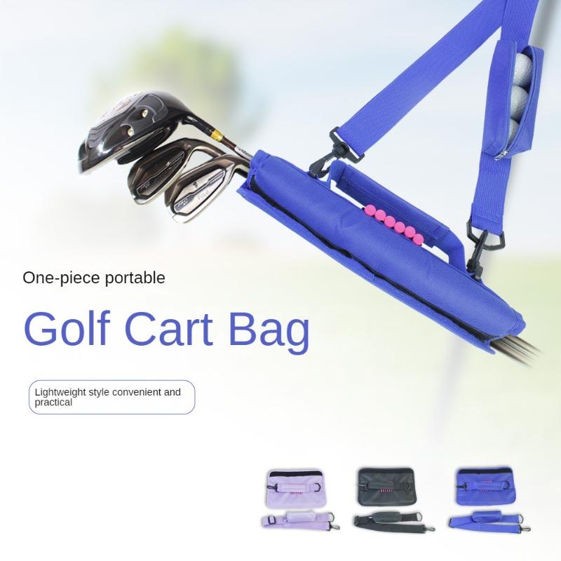 

Portable Golf Club Bag Portable Folding Crossbody Club Bag синий