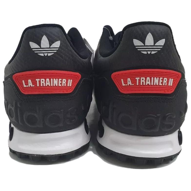 Adidas Originals La Trainer Ii Comfortable Simple Slip Resistant Durable Low Top Training Shoes Men Sneaker Black F34272