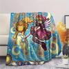 Cardcaptor Sakura Print Flannel Blanket, Ultra Soft High Quality All Seasons Warm Throw, Home Decor Cozy Blanket, Perfect Christmas Gift