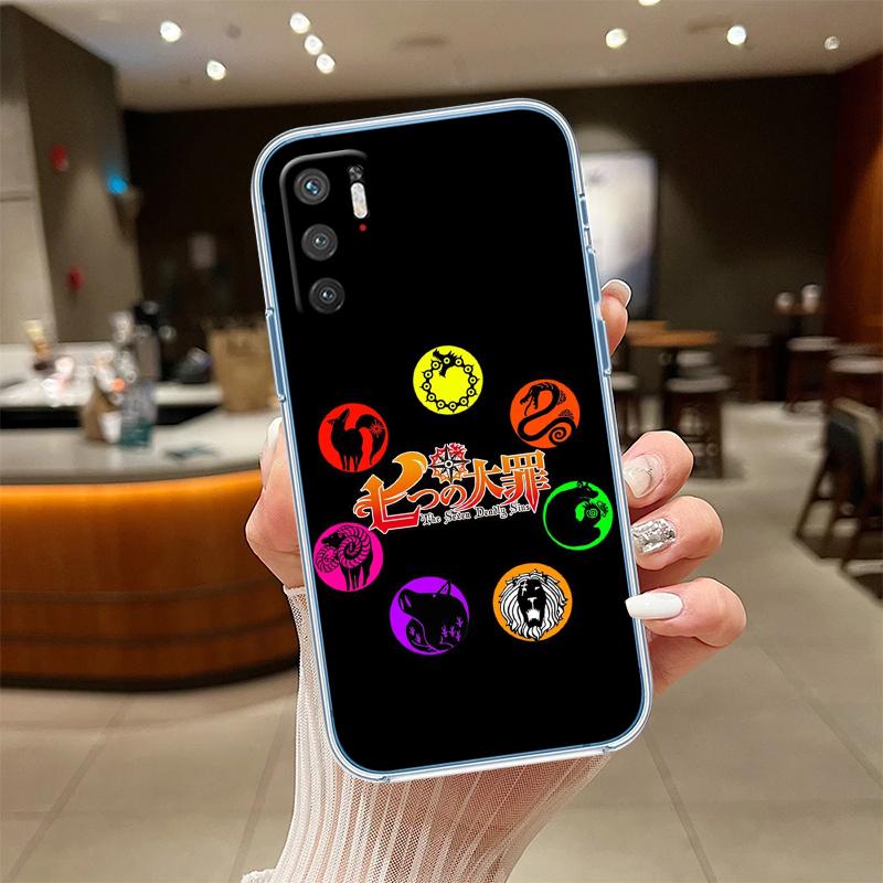 RE52 S-Seven D-Deadly Sin Transparent Phone Case for Samsung Galaxy A04 A04S A14 A23 A34 A54 M23 M33 M52 M53