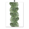 Canvas Painting Palm Leaves Green Plants Deer Abstract Nordic Posters And Prints Wall Art Pictures For Living Room Home Decor