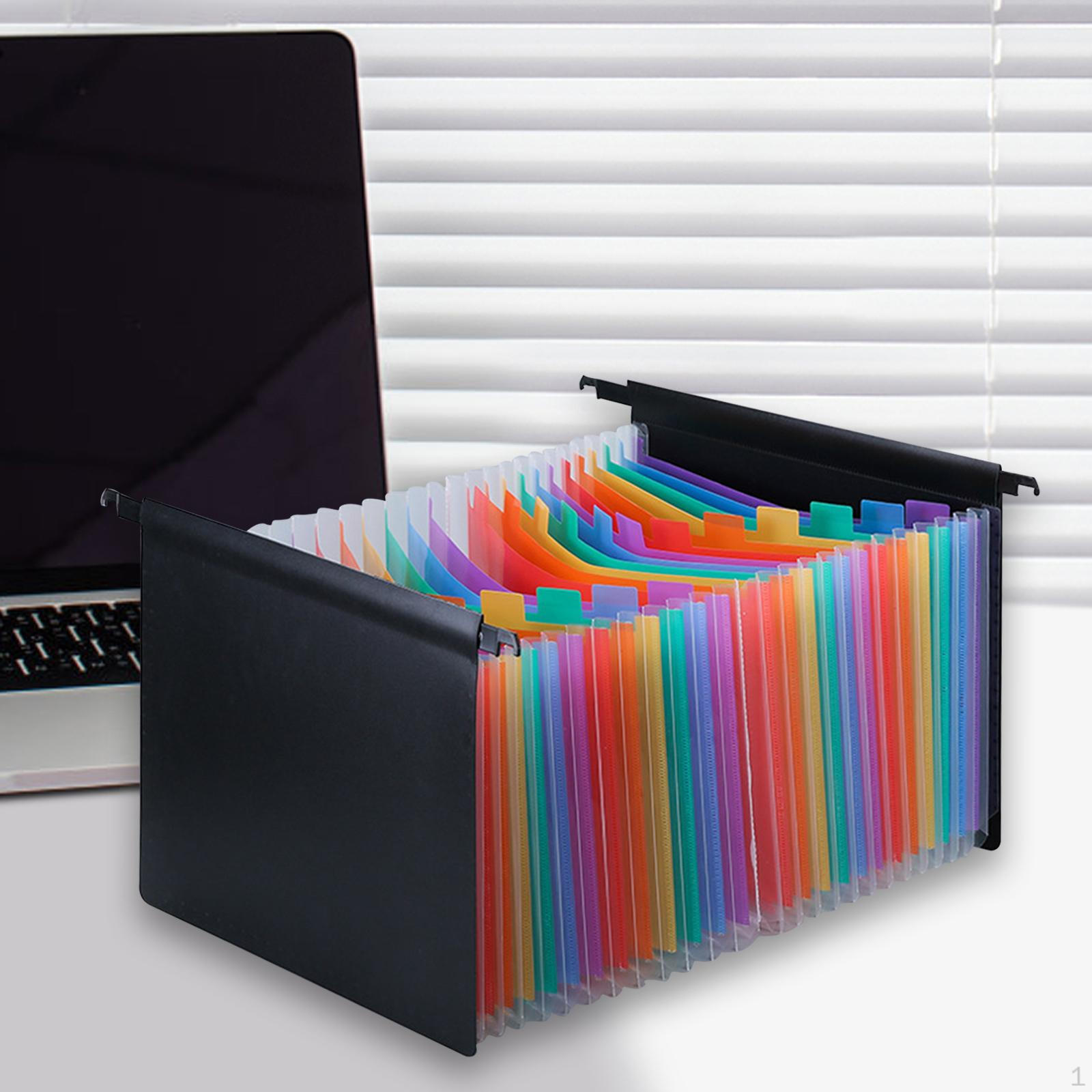 

Эффективный подвесной органайзер для папок с файлами для использования дома и в офисе Colorful