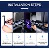 SEAMETAL Upgraded Car Headrest Phone Holder Telescopic Anti Shake Auto Table Holder Smartphone Mount for 4-12.9 Inch iPad iPhone