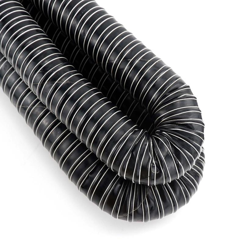 Kimlik 51mm 60mm 76mm 80mm Uzunluk 1M-2M Kanal Borusu Hortum Motor Hava Girişi Frenleme Tüpü Yüksek Sıcaklığa Dayanıklı Araba Karavan Kamyon Karavan İçin Uygun