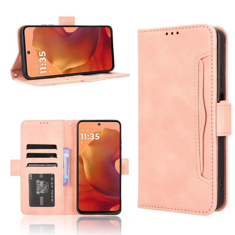 Motorola Moto G57/G57 Power Wallet Case with Card Holder, Leather Kickstand Card Slots Case for Motorola Moto G57/G57 Power