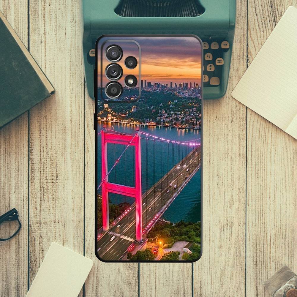 Turkey Istanbul Scenery Phone Case For Samsung S21,S22 Ultra,S20,S30 plus,S22 plus,S23,S30 ultra 5G Silicone Cover