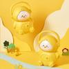 Creative Cute Duck Coin Bank with Key Duck Shaped Key To Unlock Coins Storage Box Save Money Portable Coin Bank Storage Jar