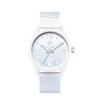 6485 Series Quartz Watch Silicone Strap 43mm Blue Dial Fashion Trend Women Watches FLM38-6485-004