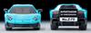 TOMYTEC zero Lamborghini Aventador Anniversario Light Blue Choro-Q Z-75c 50° (Finished Product)
