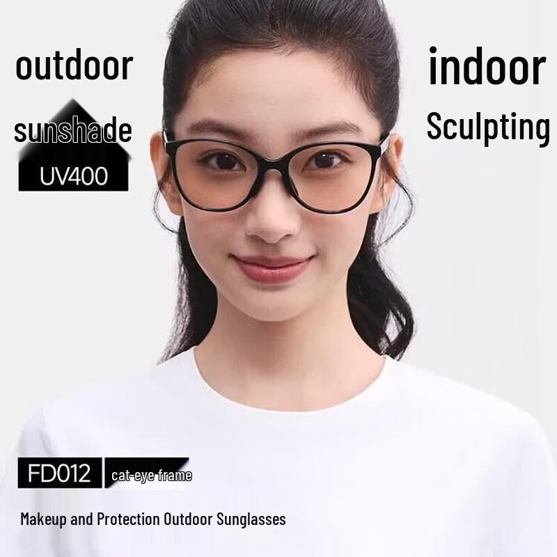 Beneunder Foldable Cat-Eye UV Protection Sunglasses