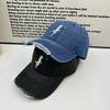 New Retro Washed Cowboy Puppy Embroidered Baseball Cap Children Versatile Sunshade Soft Bottom Comfortable To Wear