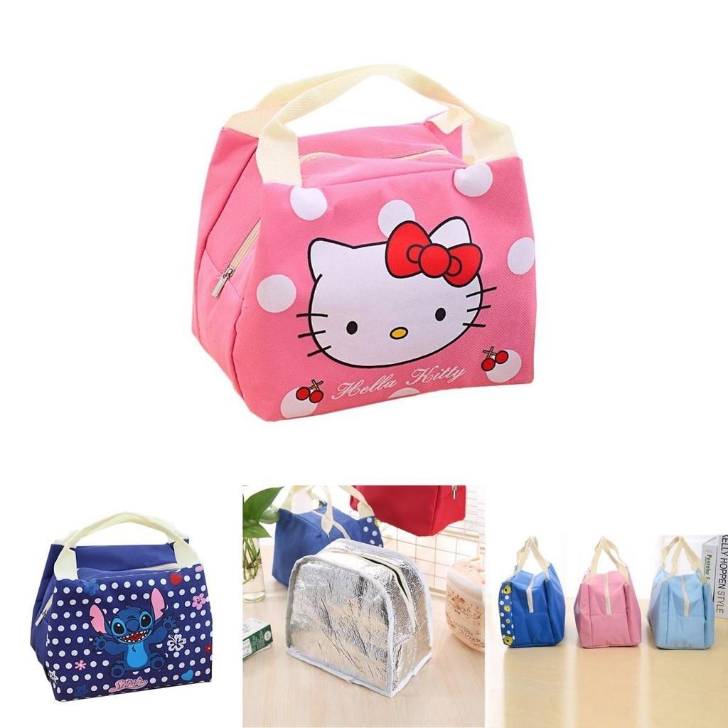 Doraemon Totoro Stitch Waterproof Cute Lunch Bag With Large Capacity
