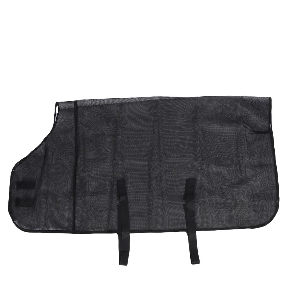 Horse Mesh Fly Sheet Breathable Sun Proof Abrasion Proof Adjustable Horse Care Sheet for Summer