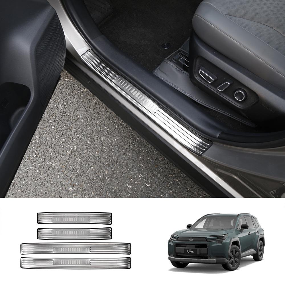 

Toyota RAV4 Stainless Steel Door Sill Trim for 26 Models