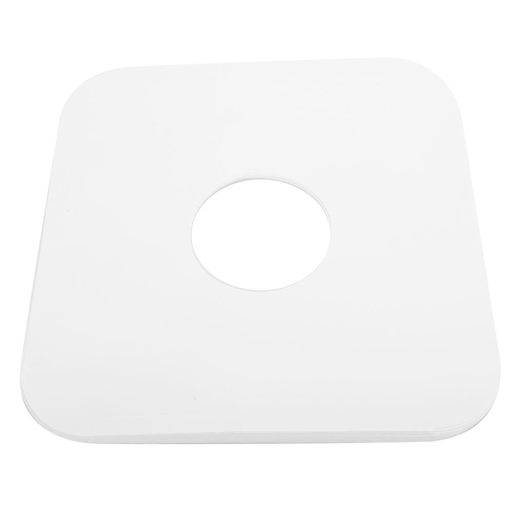 20 STÜCKE 12 Zoll Schallplatte Weiß Tasche Antistatisch CD Player Schutzhülle Hülle