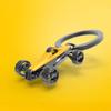 Belgian Metal Keyring - Classic Racing Car