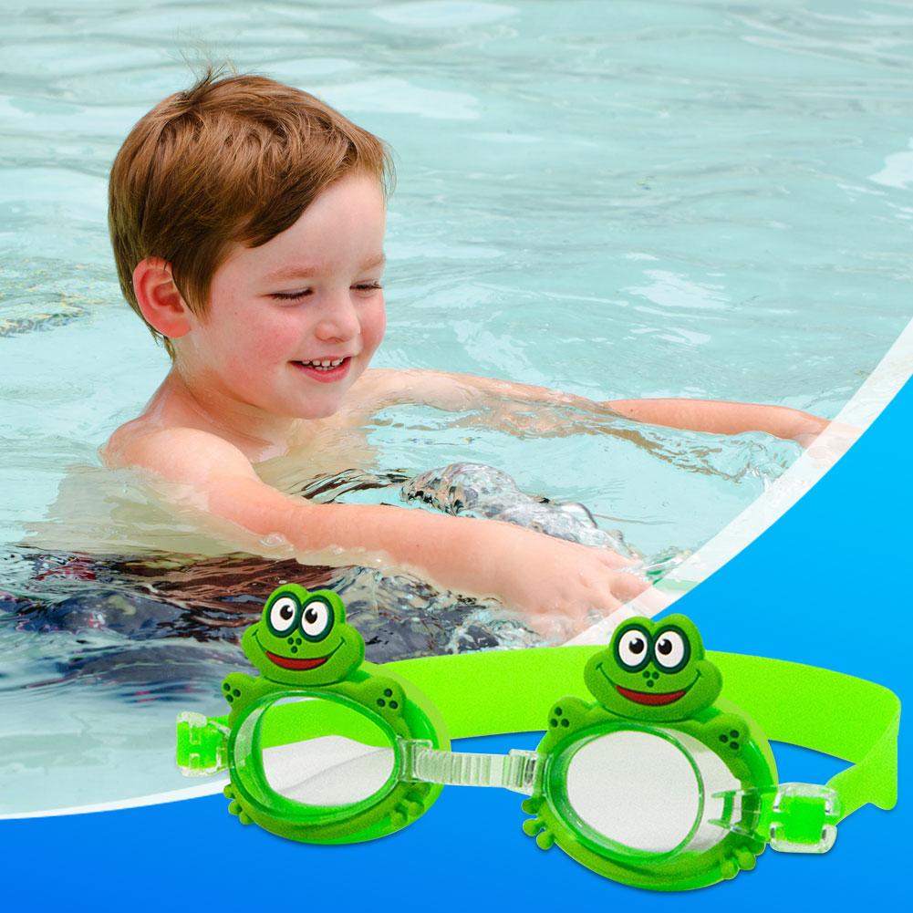 Kids Swimming Goggles Waterproof Swim Glasses Clear Vision Swim Eyewear for Toddler Kids Youth 2-12