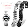 17мм 19мм 21мм нержавіюча сталь ремінець для годинника Для Swatch YCS YAS YGS YRS IRONY Металевий ланцюжок ремінець чоловіки жінки Модифікація Браслет