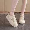 2025 spring little white shoes new Korean version ins female students platform heightening sports board shoes casual street shooting HY319