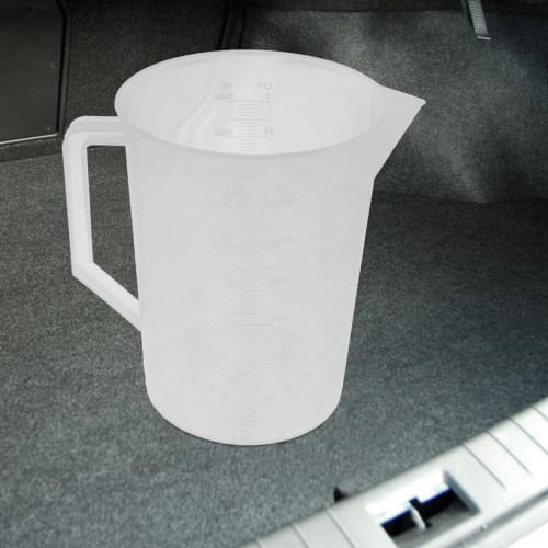 Cabilock Measuring Pitcher, 3000ml Plastic Measuring Cup, Large Measuring Pitcher, Beaker, Measuring Mug, Liquid Cup with Graduated Marks, Mixing Pitc