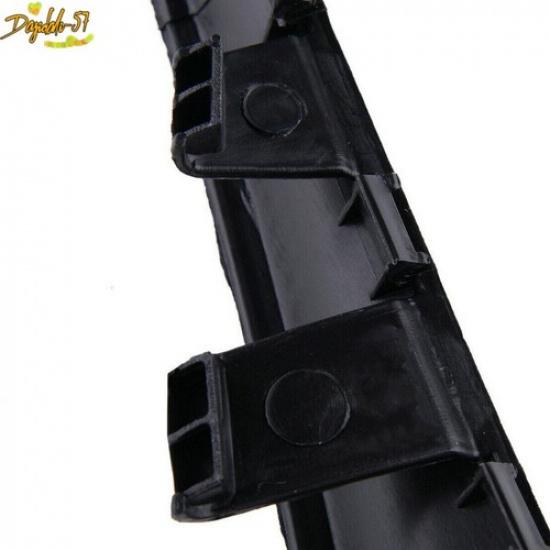 2pcs For Nissan Rogue 2014- Front Wiper Side Cowl Extension Cover Trim Black