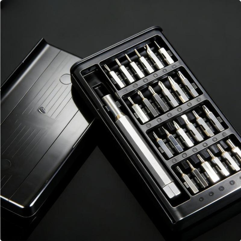 25 in 1 mini screwdriver set, including multiple screwdriver heads, suitable for all electronic products