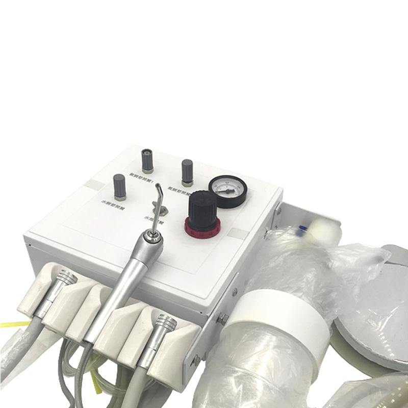 Dental Wall Mounting Type Portable Dental Turbine Unit 4/2 Hole Handpiece Adapter