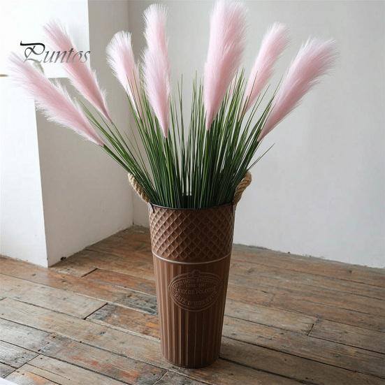 Retro Style Metal Flower Pot Vintage Buckets, Rustic Vases with Handles, Floral Containers, Wide Balcony Arrangement Holder Mouth Plant Display