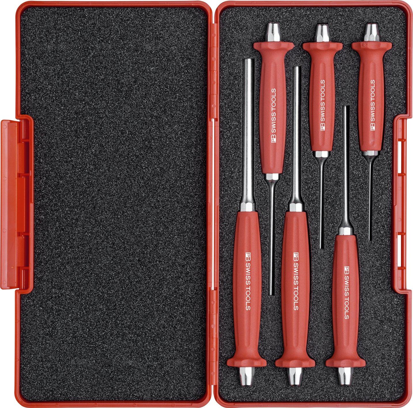 

PB SWISS TOOLS 758SET Parallel pin punch with handle BOX set