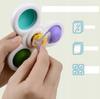 Fidget Spinner Z Przyssawką Sensoryczną Kąpiel Prezent Grzechotka Zestaw
